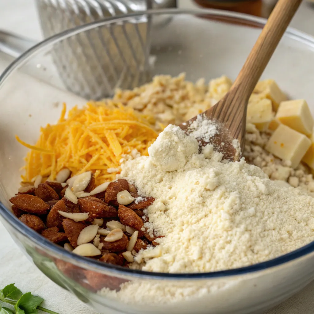 Cheesy Almond Flour Flatbreads – 6 Irresistibly Easy & Flavor-Packed Gluten-Free Breads 8 Cheesy Almond Flour Flatbreads