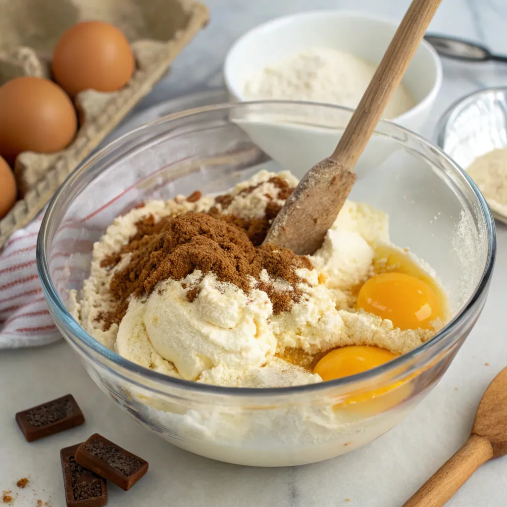 Cinnamon Roll Cheesecake Magic