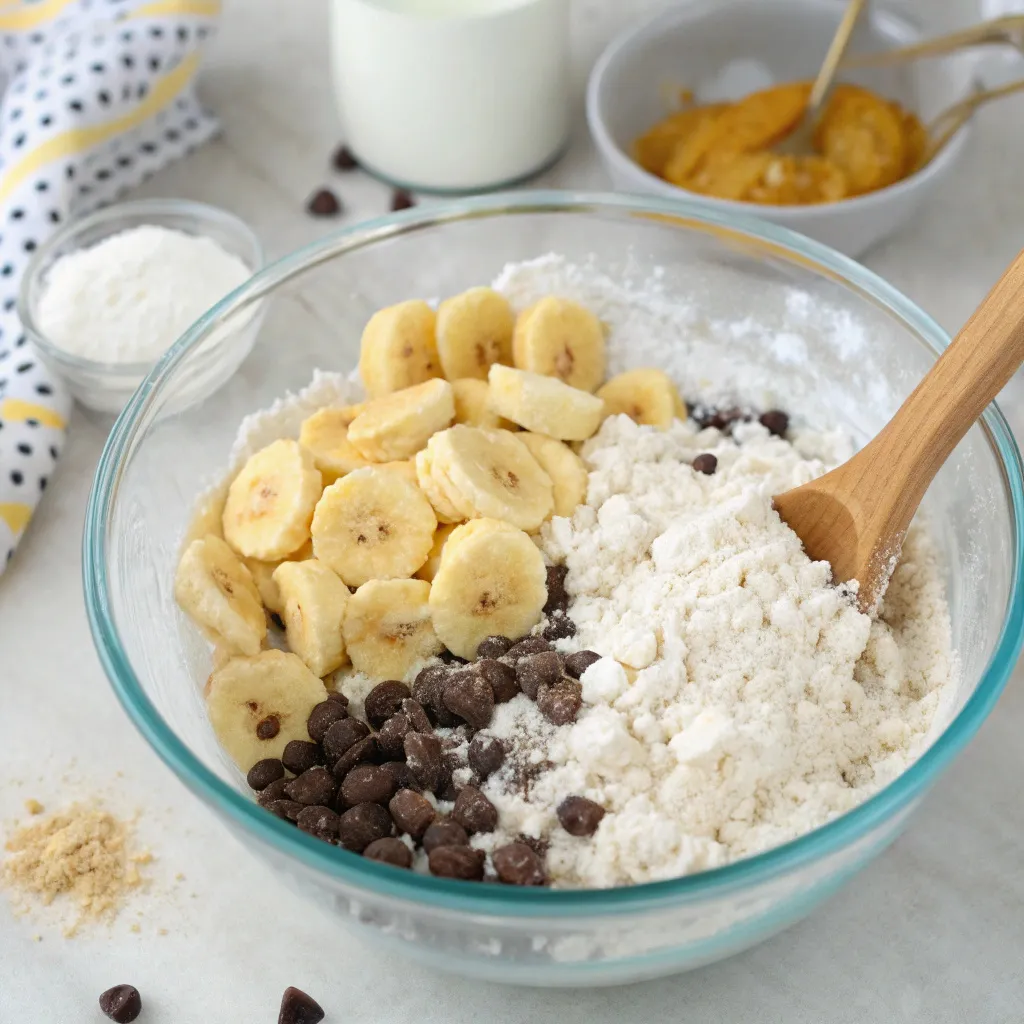 Cottage Cheese Banana Chocolate Chip Breakfast Cookies
