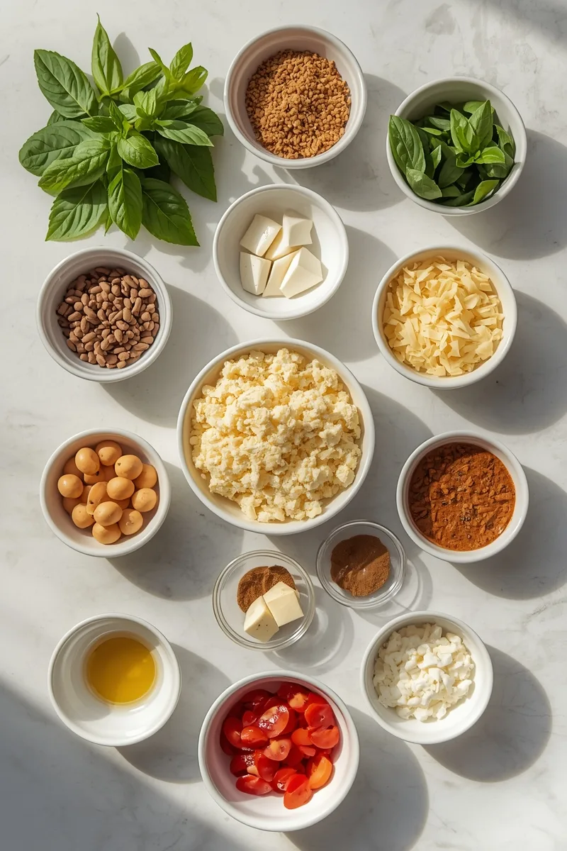 Cottage Cheese Pizza Bowl – Viral High Protein Dinner