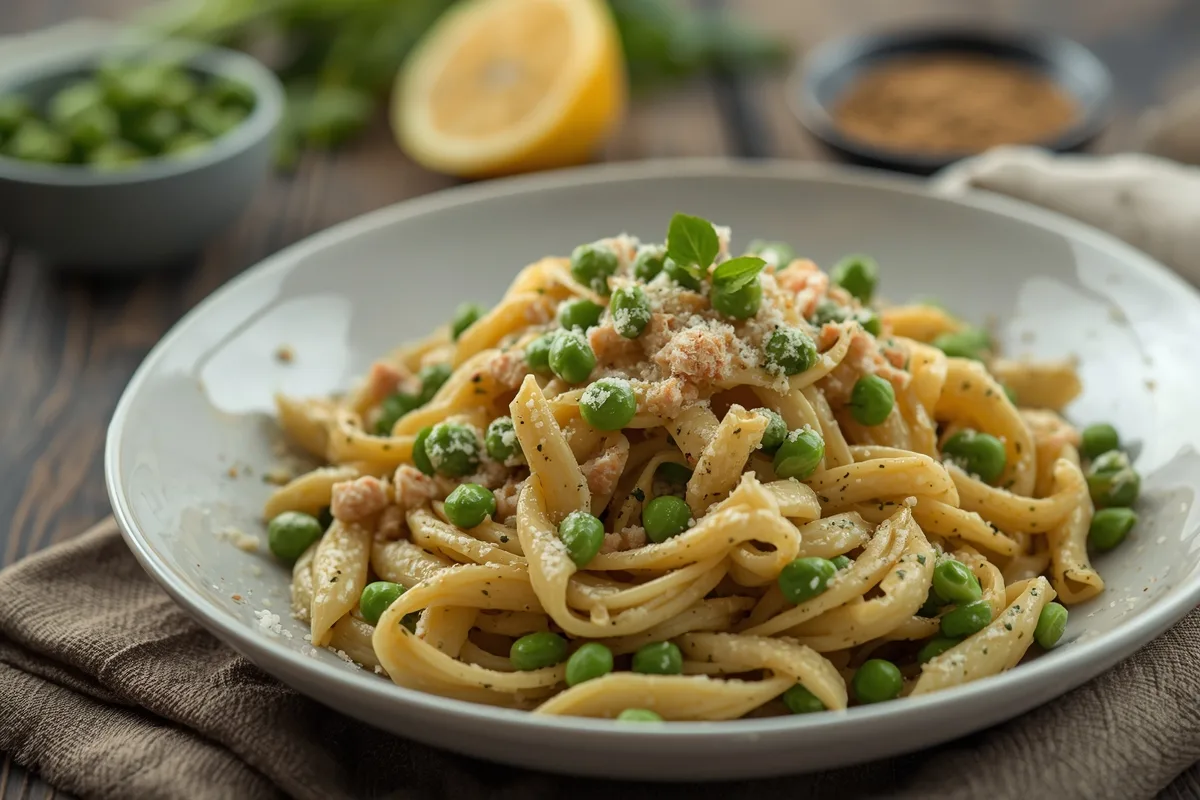 Creamy Spring Pea Pasta