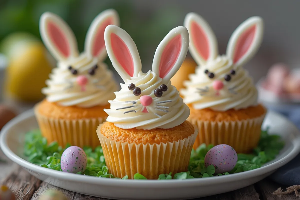 Irresistible Easy Easter Bunny Cupcakes: 12 Adorable Treats 3 Easter Bunny Cupcakes