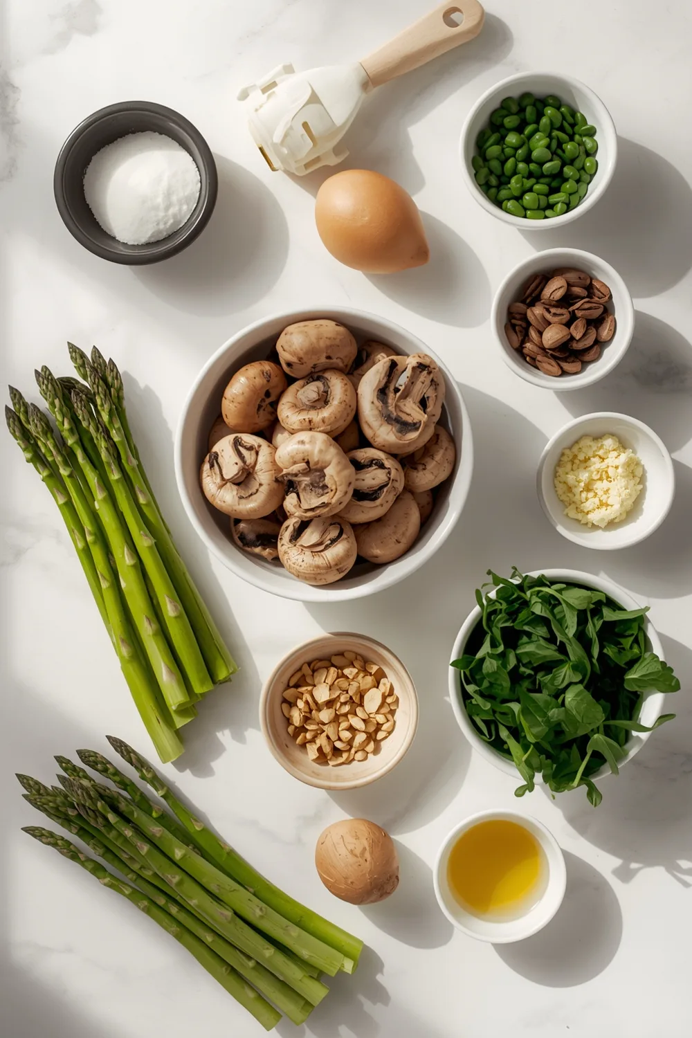 Asparagus & Mushroom Frittata