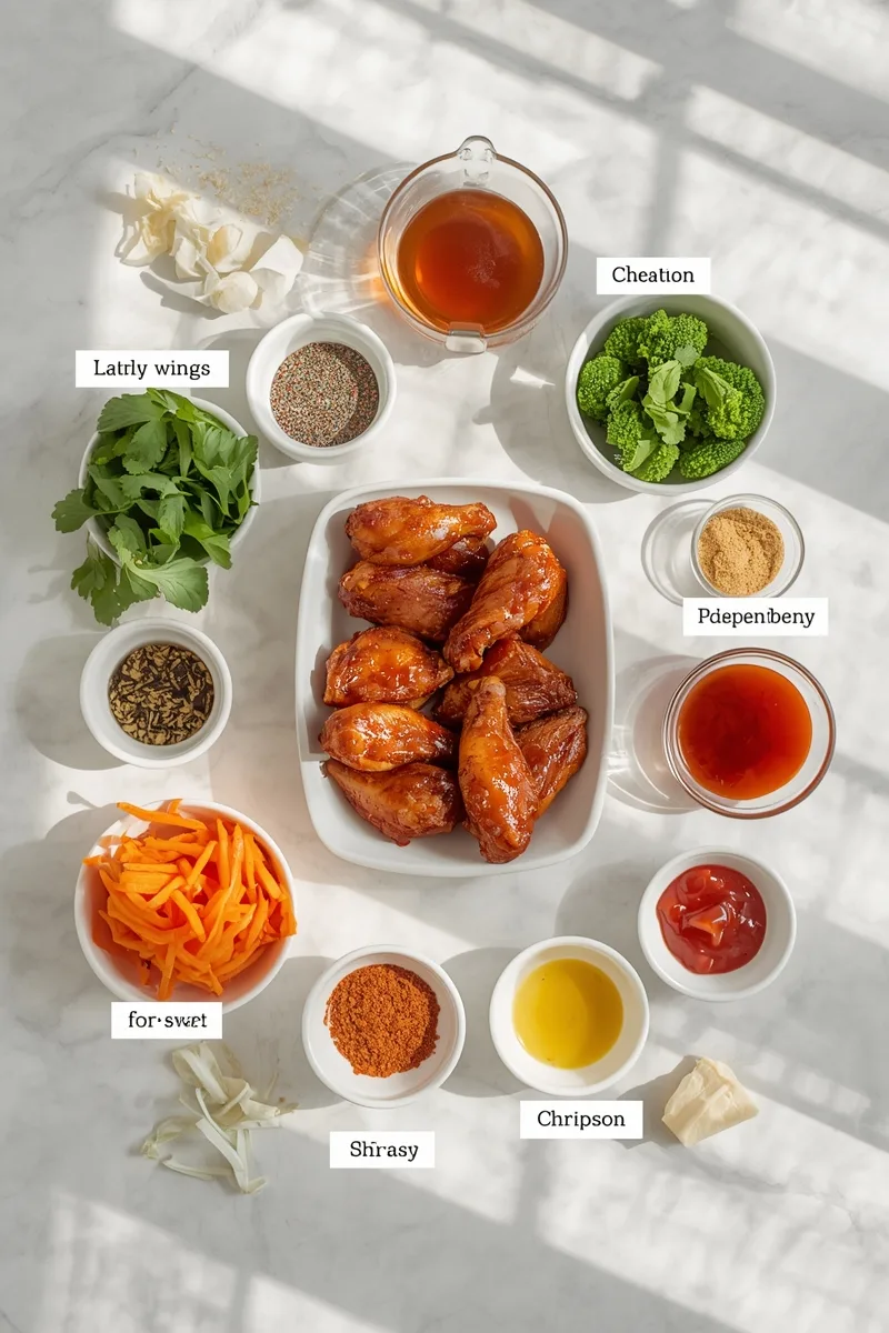 Irresistible BBQ Chicken Wings: Easy Oven Baked Recipe (4 Servings) 1 Honey BBQ Chicken Wings – Easy Oven Baked Wings