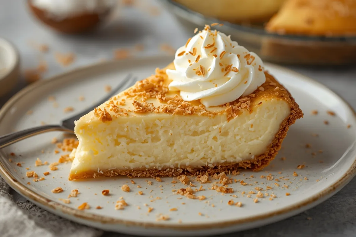 Irresistible Easy Coconut Cream Pie Recipe for 8 Servings 3 Coconut Cream Pie