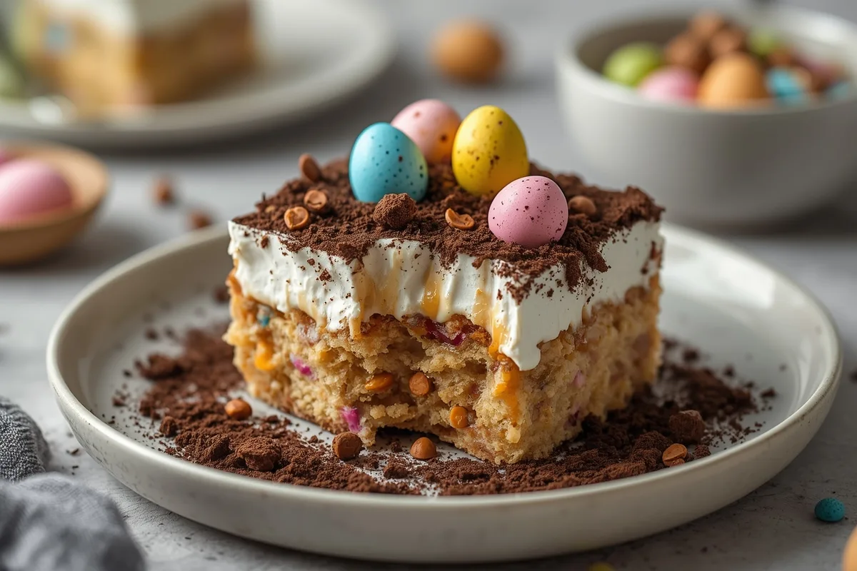 Easter Dirt Cake – Easy No Bake Dessert Kids Will Love