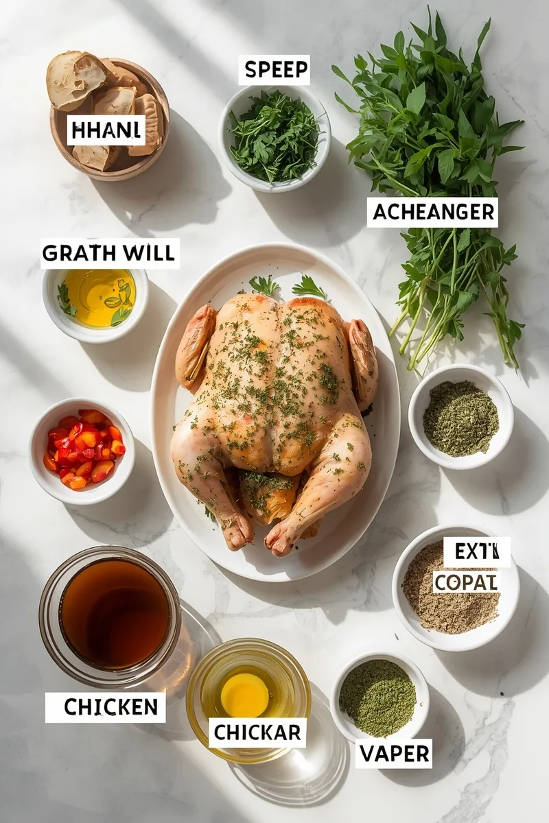 Garlic Herb Roasted Chicken