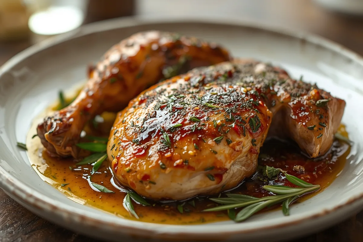 Garlic Herb Roasted Chicken
