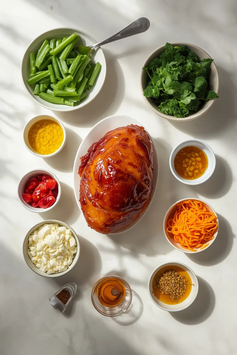 Irresistible Easy Honey Glazed Ham Recipe (10-12 Servings) 1 Honey Glazed Ham – Easy Easter Dinner Recipe for a Crowd