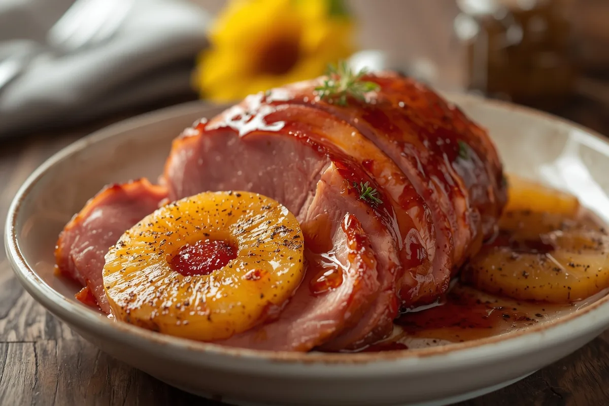 Pineapple Brown Sugar Ham
