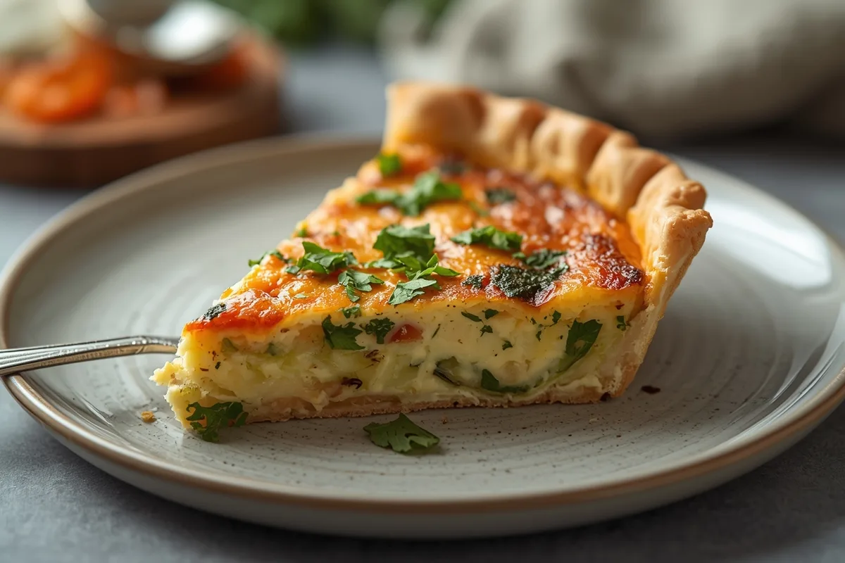 Irresistible Vegetable Quiche: Easy Recipe for 6-8 Servings 3 Spring Vegetable Quiche