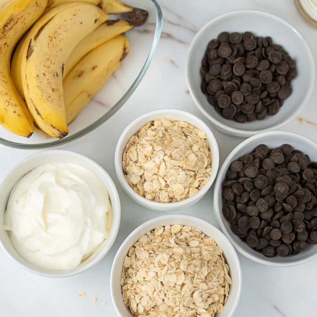 9 Irresistibly Fudgy Dark Chocolate Greek Yogurt Banana Oat Brownies with Soft Middle 7 Fudgy Dark Chocolate Greek Yogurt Banana Oat Brownies