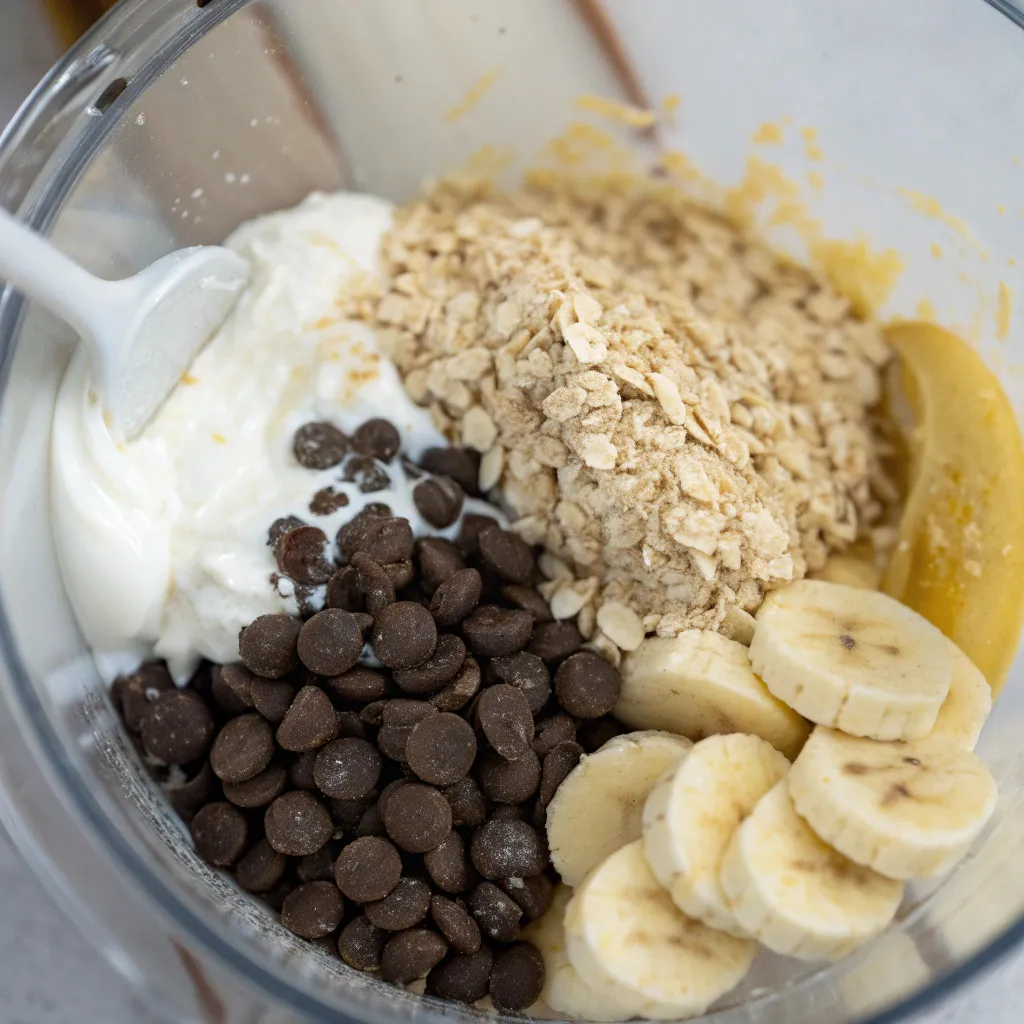 9 Irresistibly Fudgy Dark Chocolate Greek Yogurt Banana Oat Brownies with Soft Middle 8 Fudgy Dark Chocolate Greek Yogurt Banana Oat Brownies