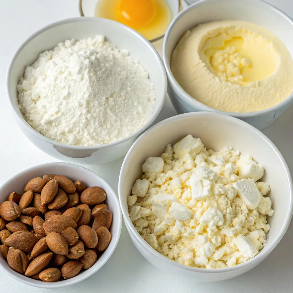 Golden Cottage Cheese Almond Flour Buns