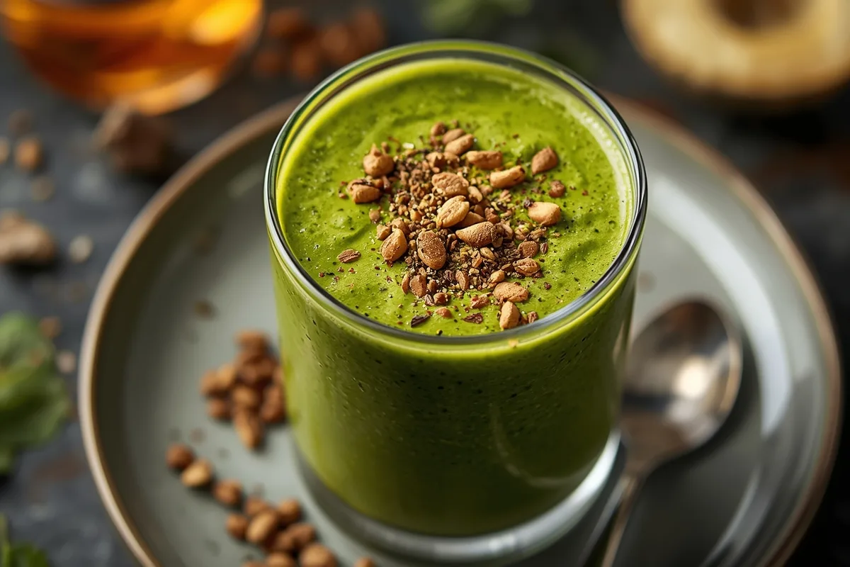 Green Detox Smoothie – Healthy Morning Drink