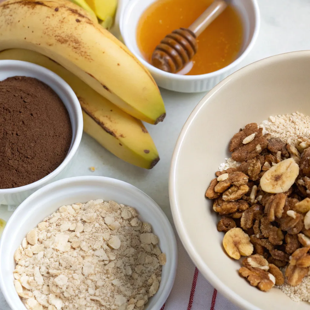 HEALTHY BANANA BROWNIE