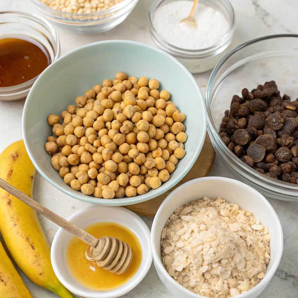 Healthy Chickpea Blondies