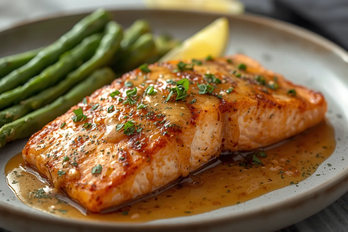Honey Mustard Salmon – Easy 20 Minute Dinner