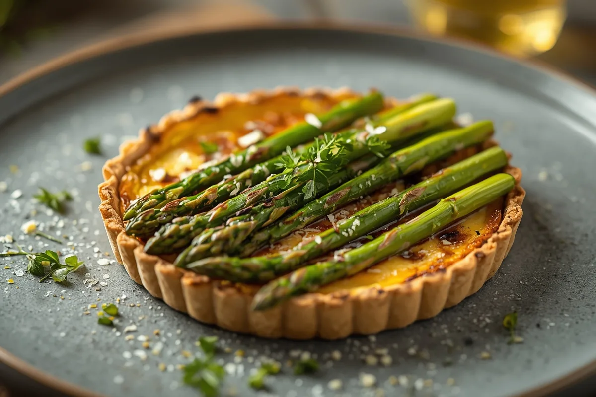 Asparagus Goat Cheese Tart