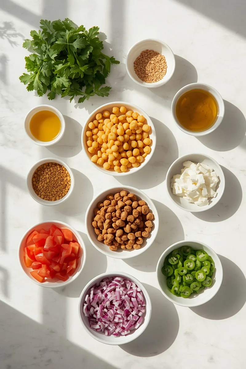 Mediterranean Chickpea Salad – Healthy Spring Salad