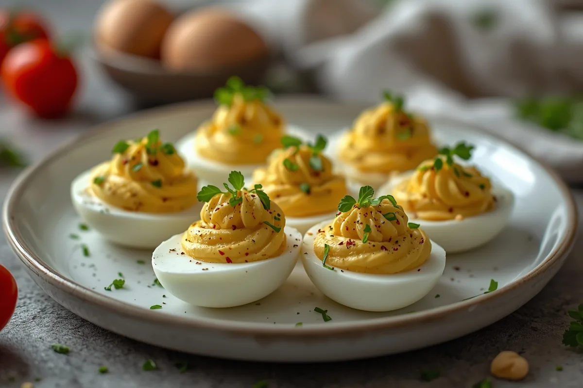 Irresistible Easy Deviled Eggs Recipe for 12 Delightful Servings 3 Classic Deviled Eggs – Easy Easter Appetizer Recipe