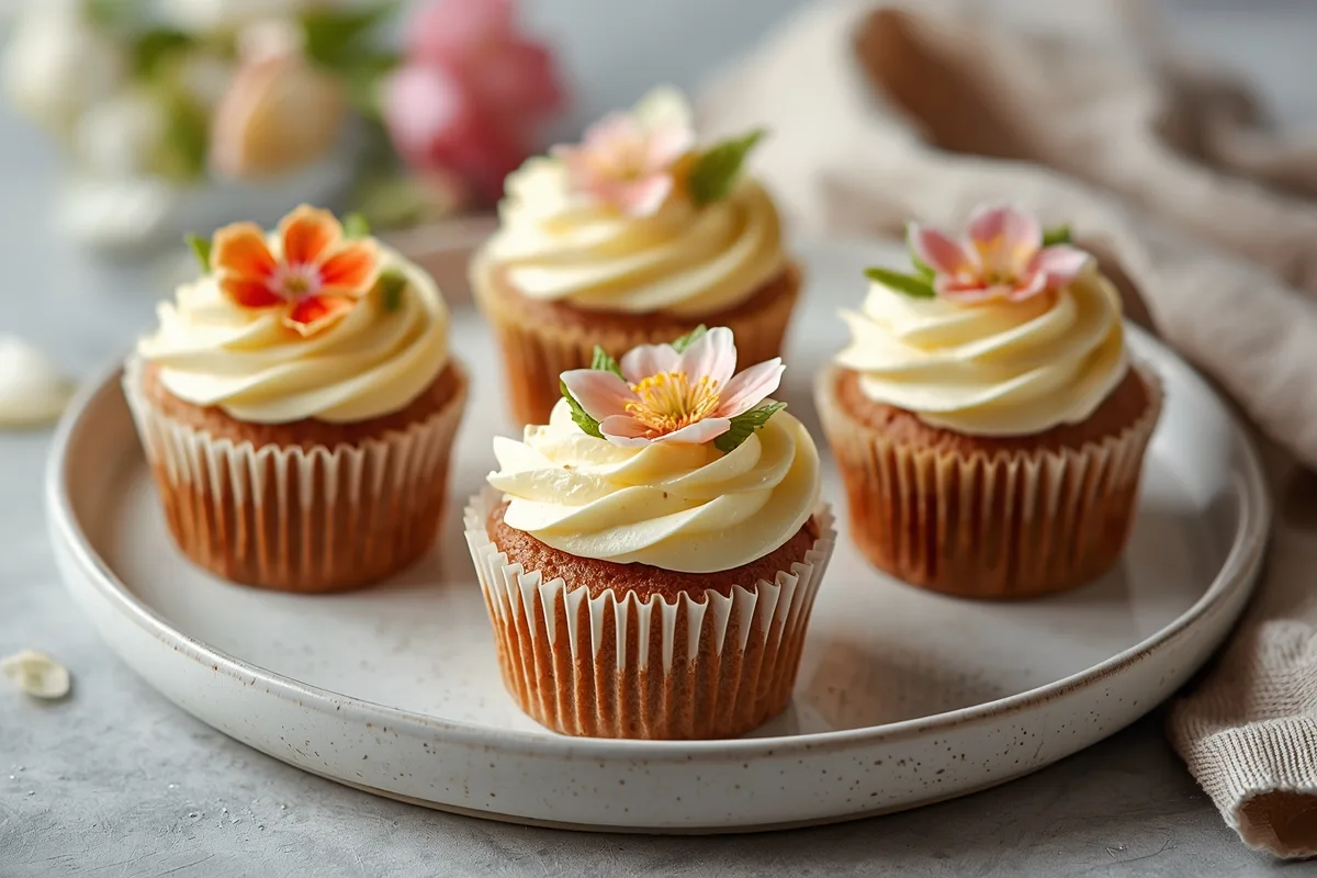 Irresistible Flower Cupcakes Recipe: 12 Magical Treats 2 Spring Flower Cupcakes
