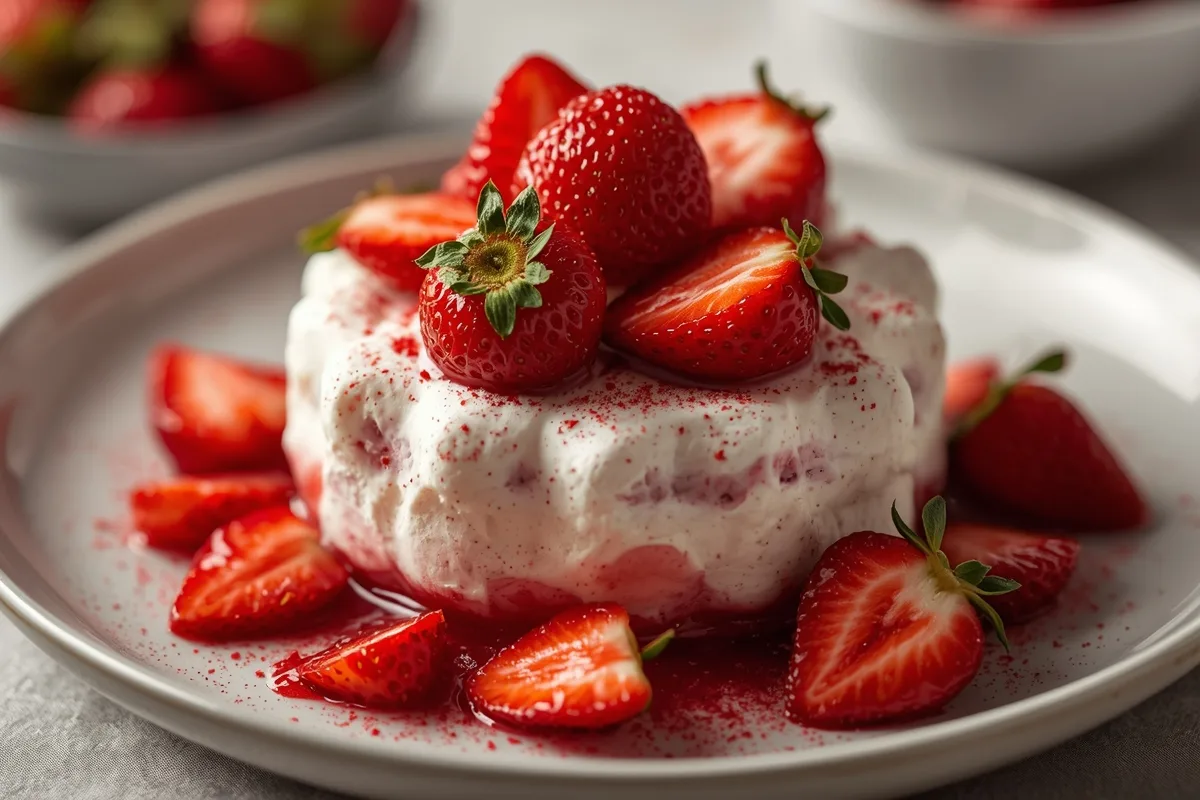 Strawberry Shortcake Trifle