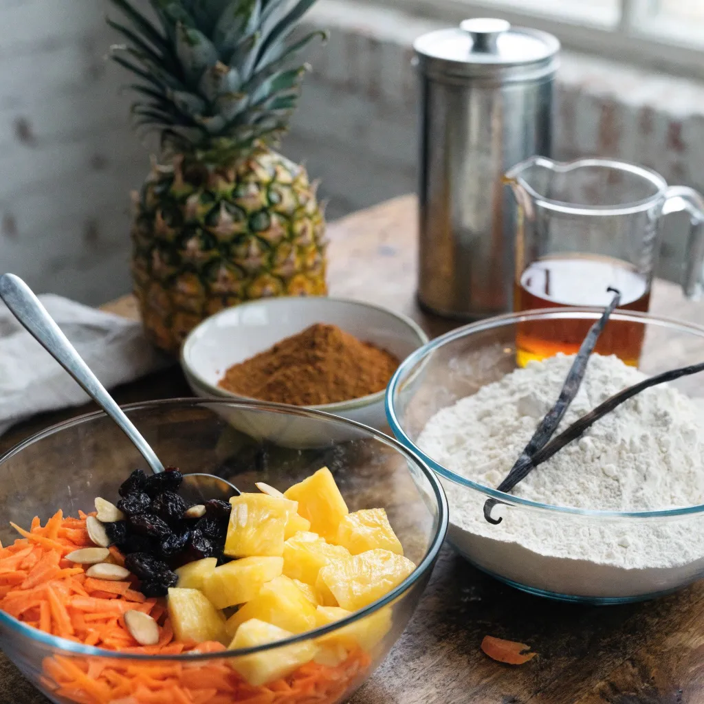 Pineapple Carrot Church Cake