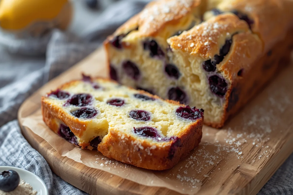 Lemon Blueberry Bread