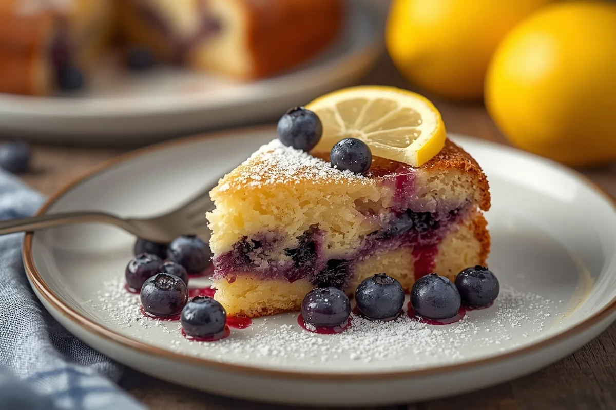 Irresistible Lemon Blueberry Cake: A Delicious Dessert for Spring 3 Lemon Blueberry Cake – Easy Spring Cake Recipe