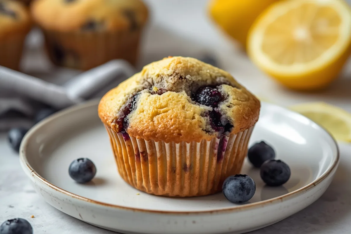 Lemon Blueberry Muffins