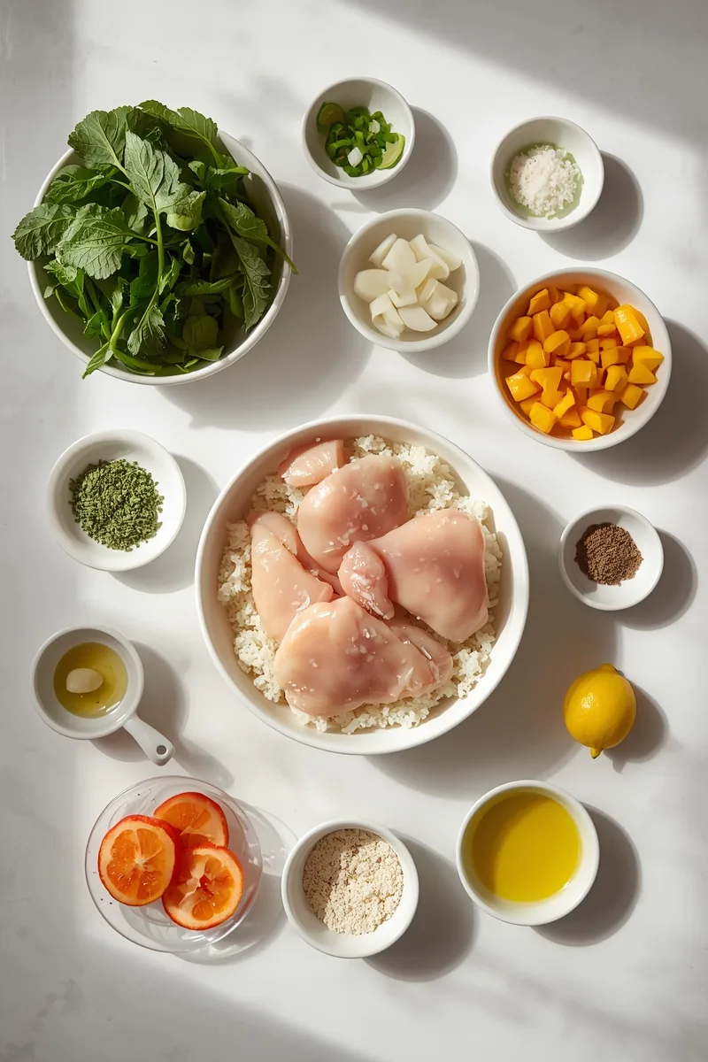 Irresistible Easy Lemon Garlic Chicken Rice – 4 Servings Delight 1 Lemon Garlic Chicken and Rice – Easy One Pan Weeknight Dinner
