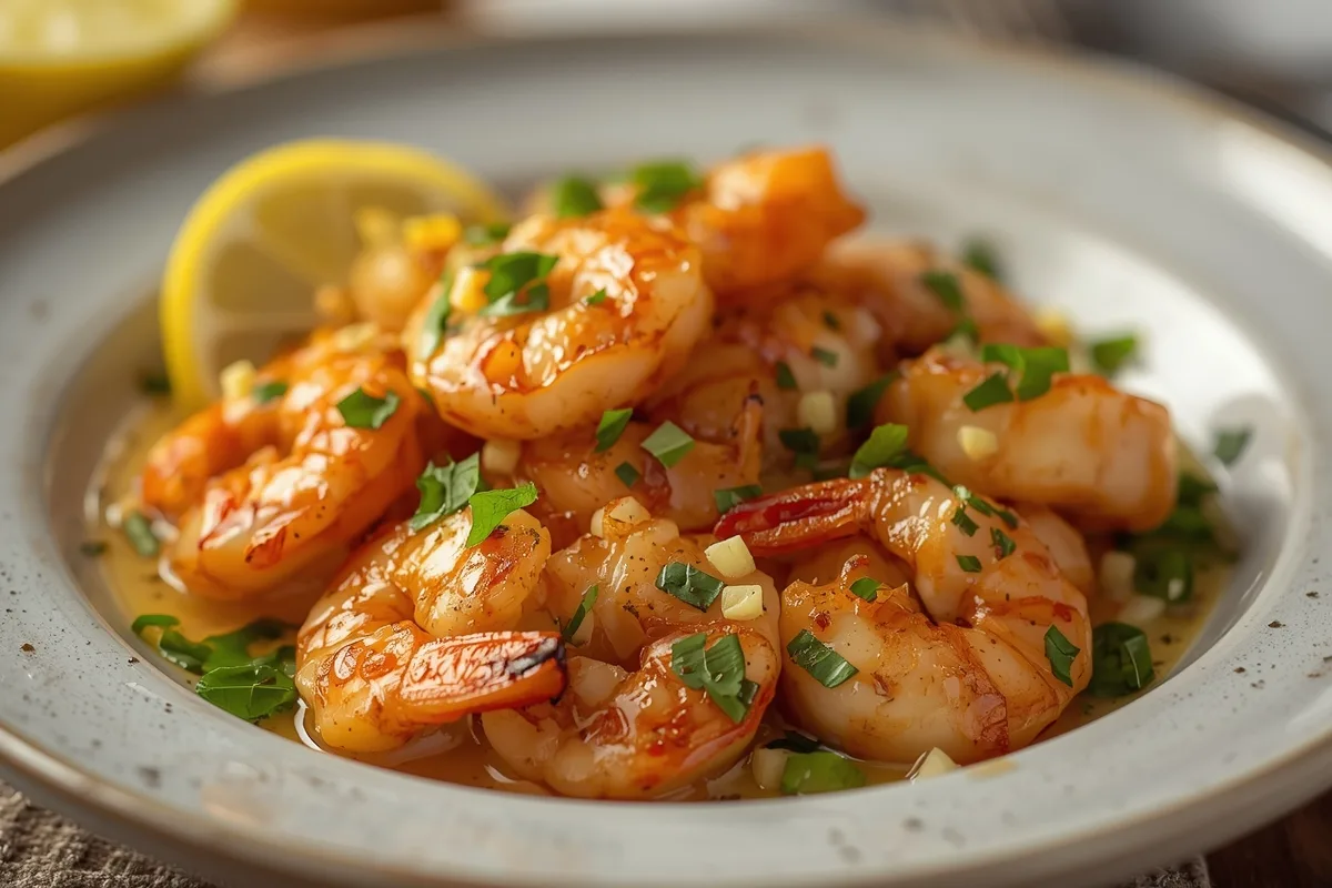 Irresistible Lemon Garlic Shrimp Recipe – Easy 20-Minute Delight 3 Lemon Garlic Butter Shrimp – Quick and Easy Shrimp Recipe