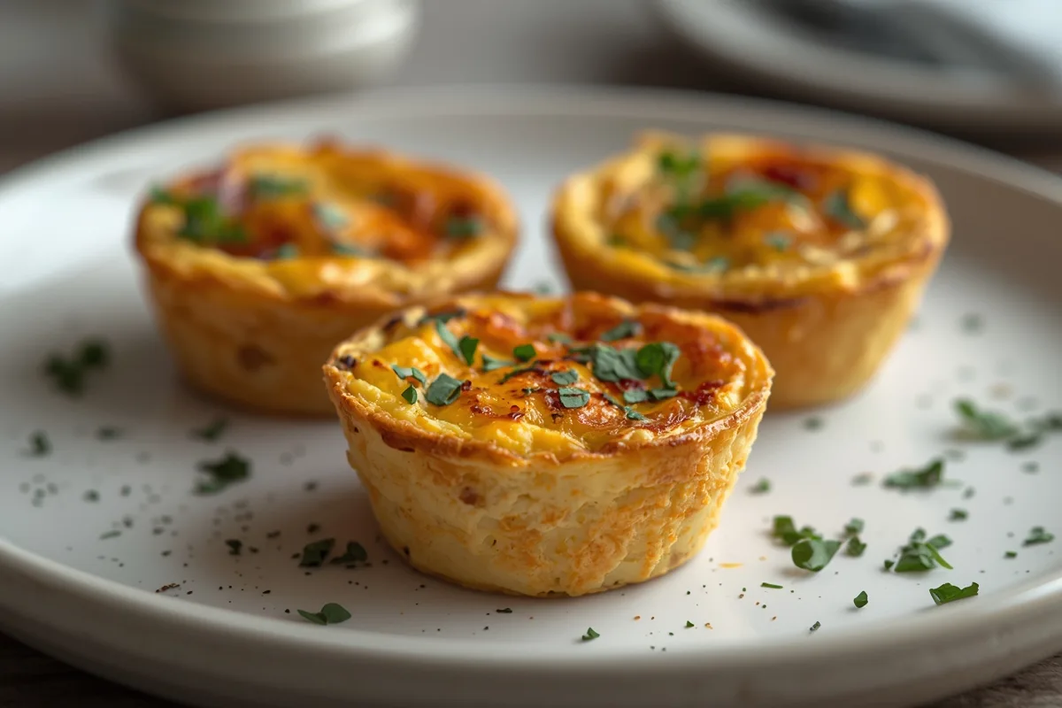 Irresistible Mini Quiches: Easy Recipe for 12 Delicious Bites 9 Mini Easter Quiches