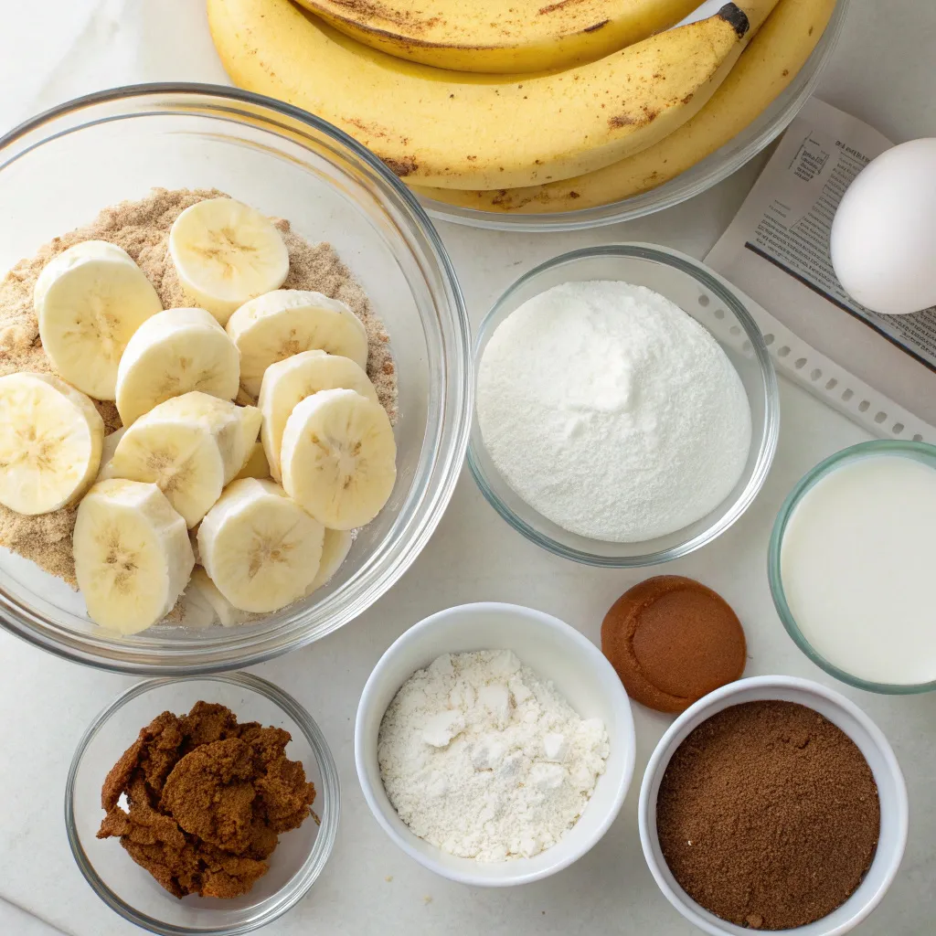 Soft & Moist Greek Yogurt Banana Bread with Cinnamon Swirl Slices