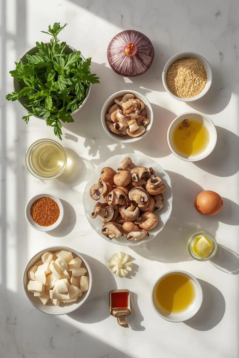 Irresistible Mushroom Chicken: An Easy One-Pan Dinner (4 Servings) 1 Creamy Mushroom Chicken – Easy One Pan Dinner