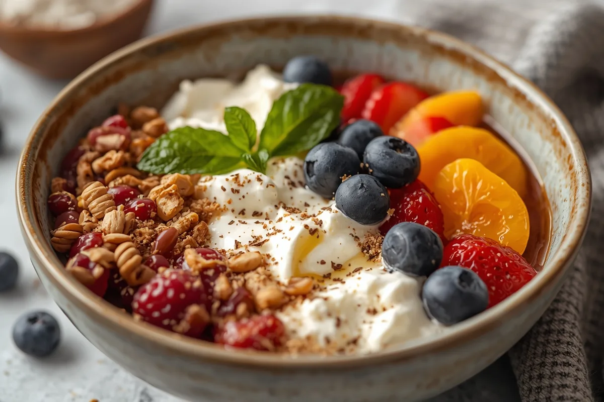 Greek Yogurt Breakfast Bowl – Healthy Breakfast Idea