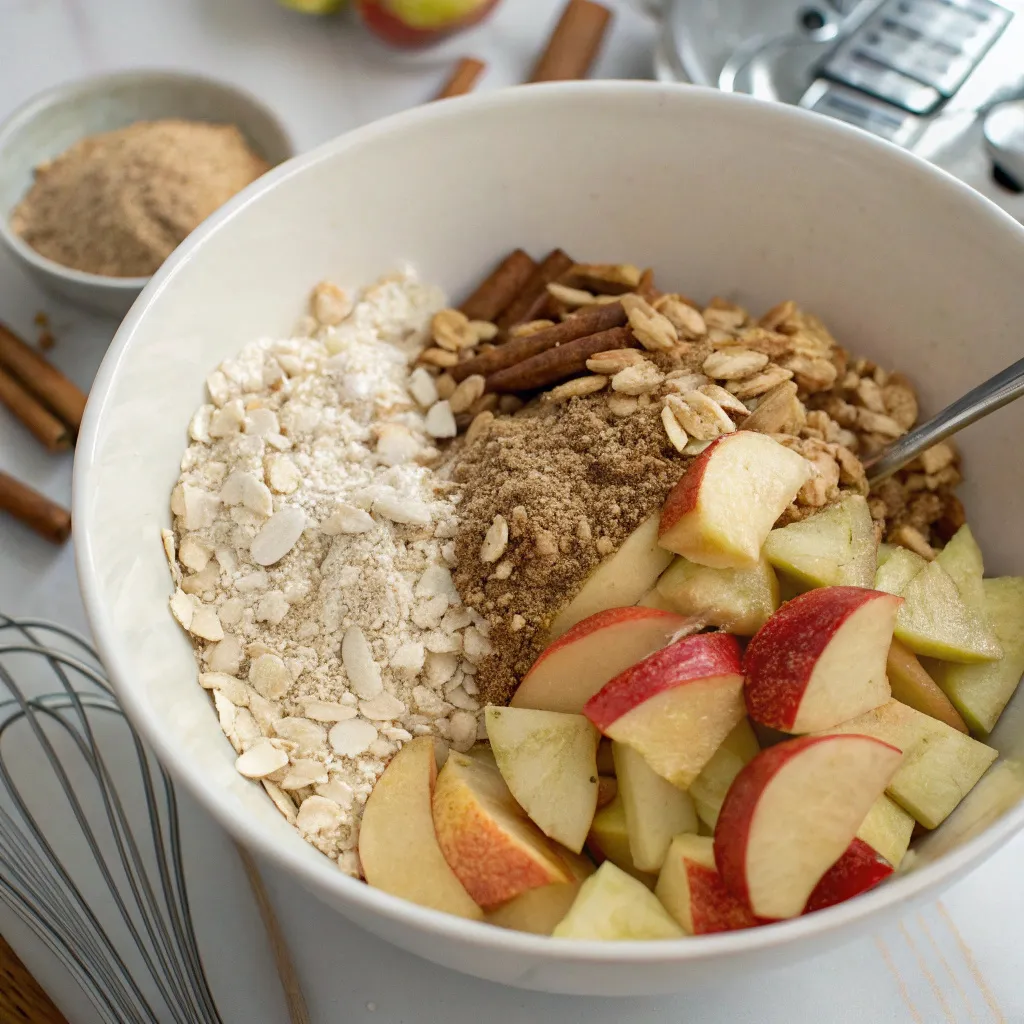 No-Flour Apple Cinnamon Oat Snack Bread