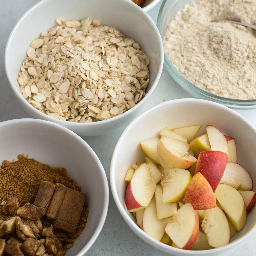 No-Flour Apple Cinnamon Oat Snack Bread