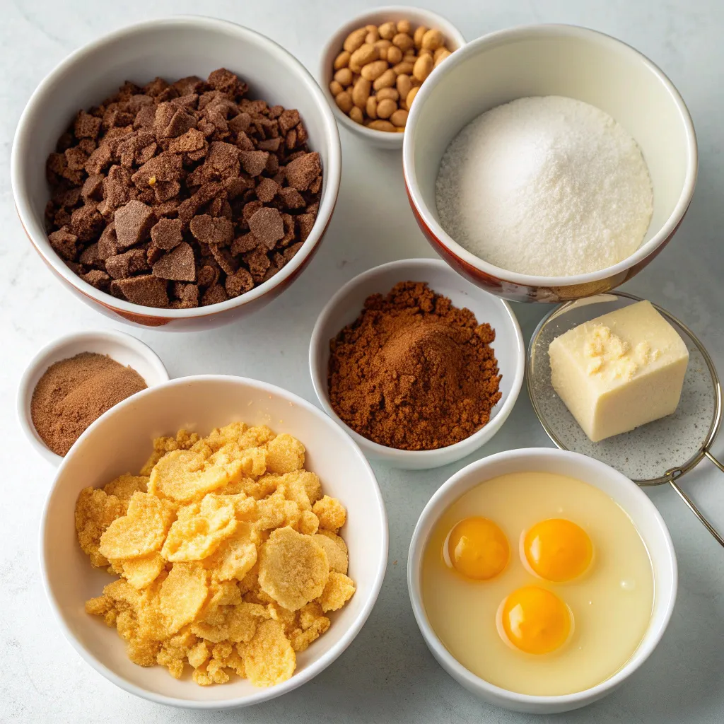 Old-School Chocolate Cornflake Traybake Cake (Irresistibly Easy 9-Step Classic!) 7 Chocolate Cornflake Traybake Cake