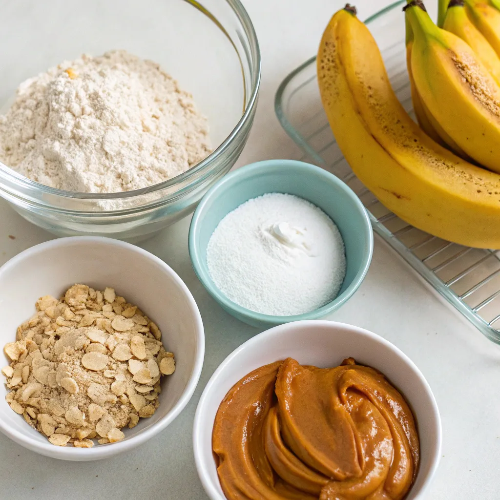 Peanut Butter Banana Greek Yogurt Cookies