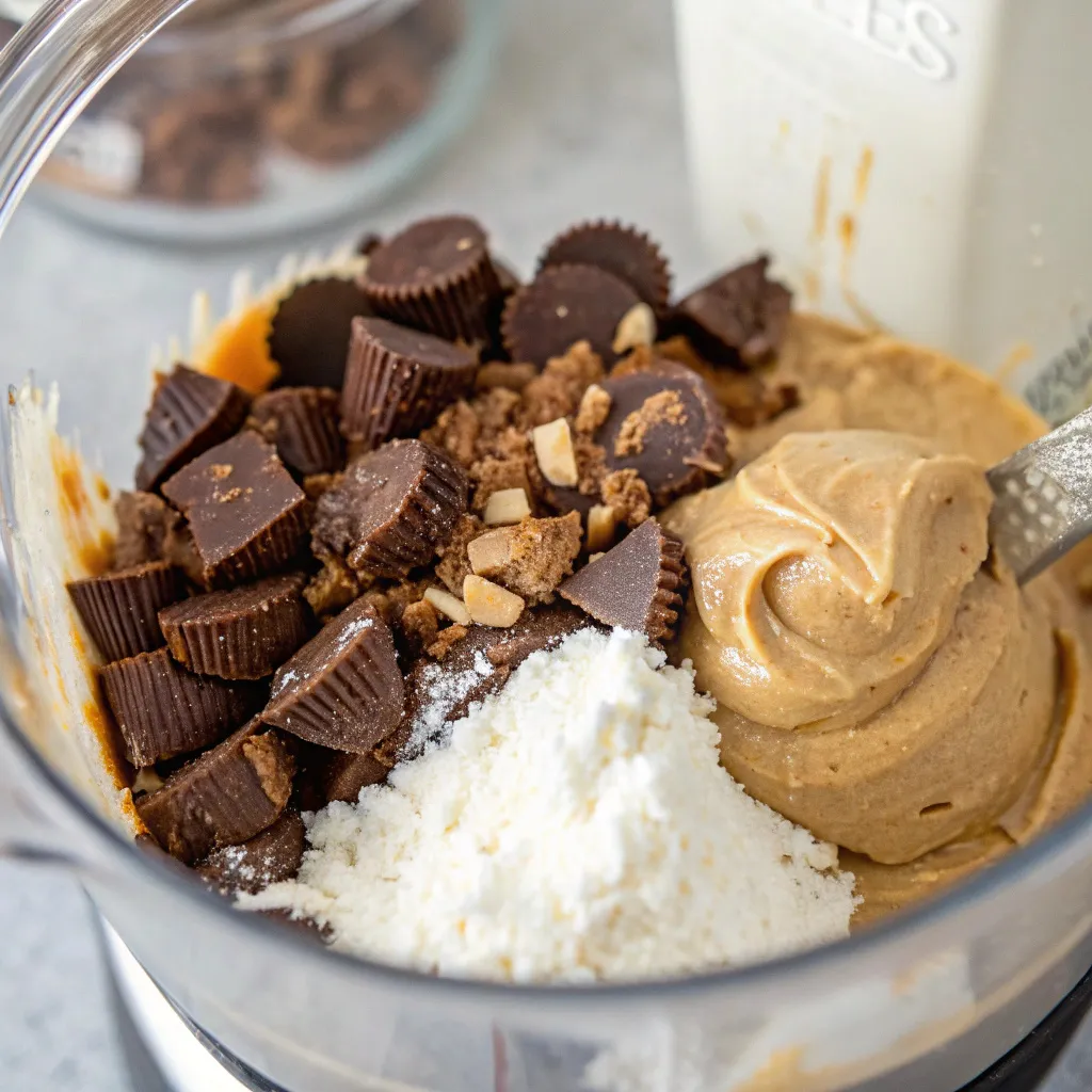 Peanut Butter Cup Cottage Cheese Mousse