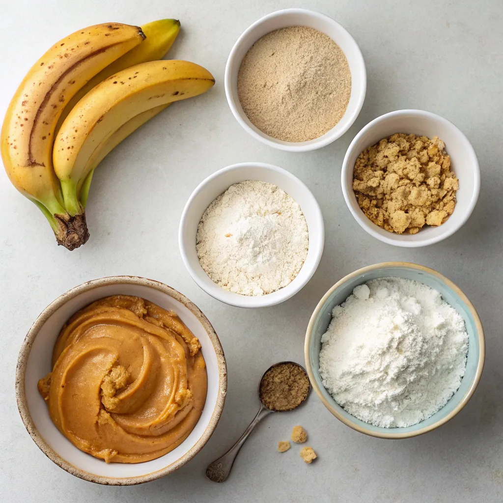 Peanut Butter Greek Yogurt Banana Muffins