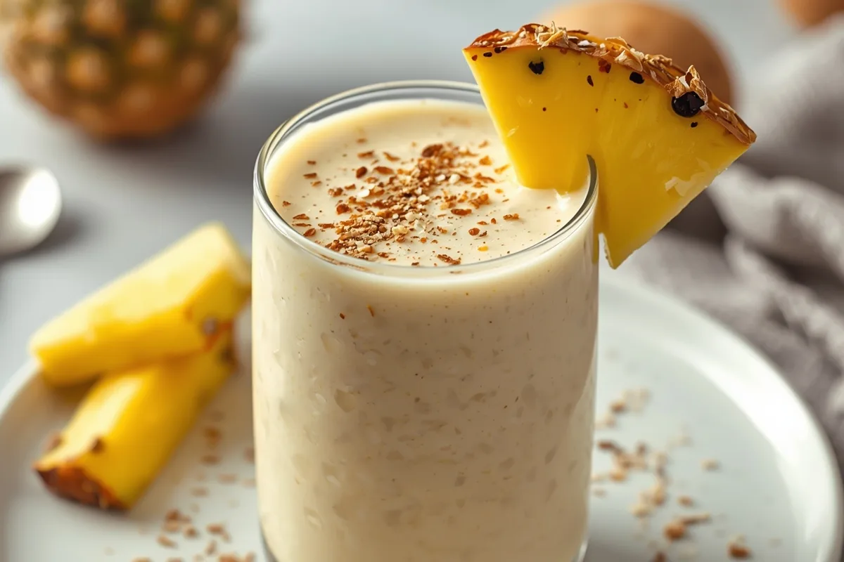 Irresistible Pineapple Coconut Smoothie – Easy Tropical Bliss 3 Pineapple Coconut Smoothie – Tropical Summer Drink