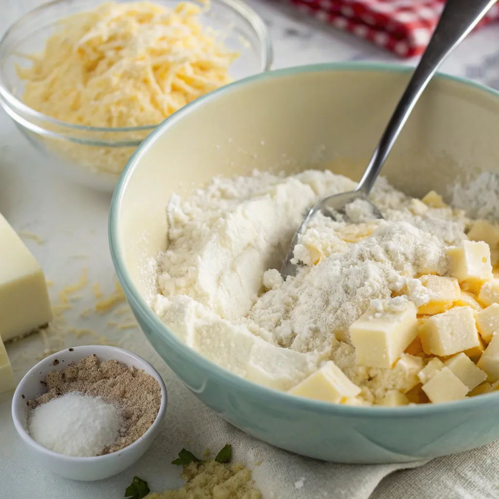 Salty Yogurt and Cheese Muffins