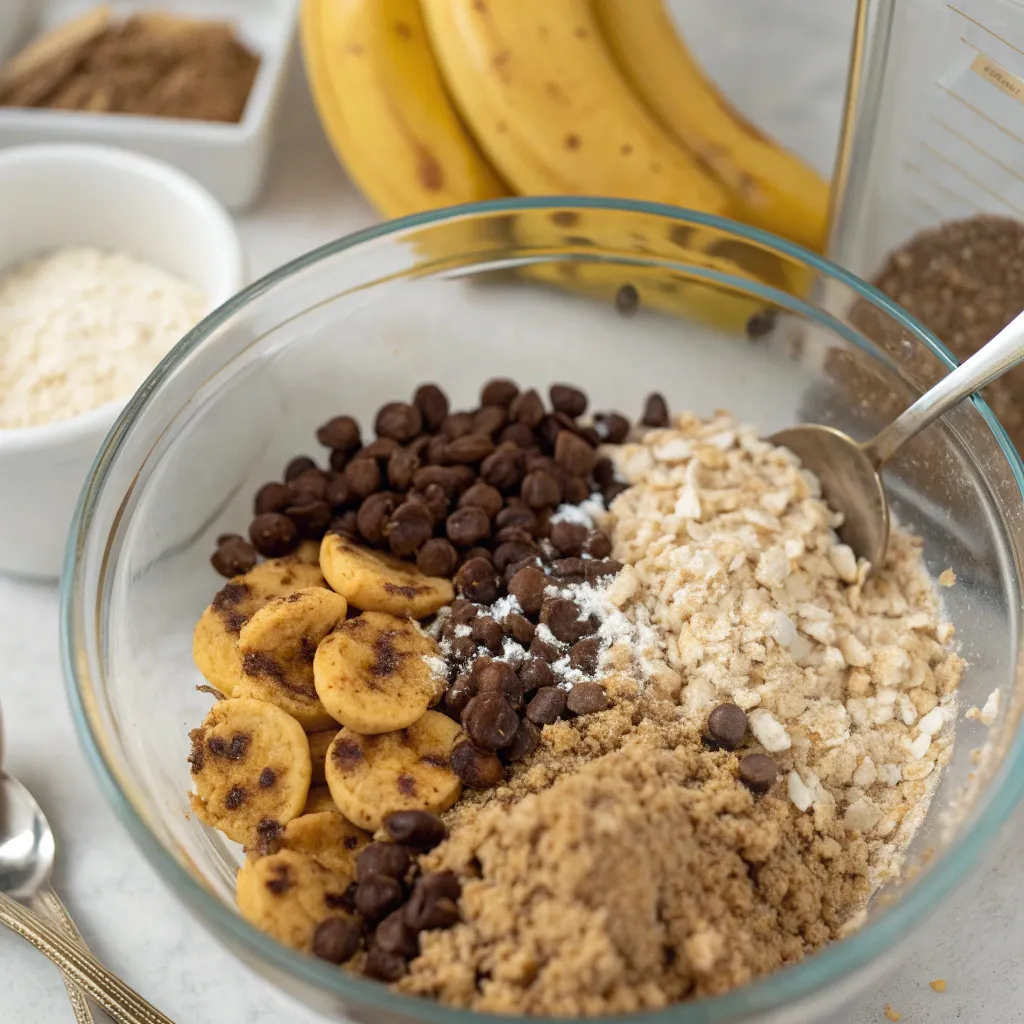 Irresistibly Soft Banana Brown Sugar Chocolate Chip Oat Bars (Easy 30-Minute Recipe) 8 Soft Banana Brown Sugar Chocolate Chip Oat Bars