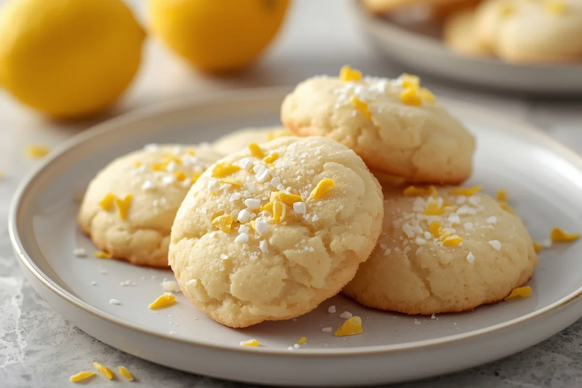 Irresistible Lemon Sugar Cookies: Easy Recipe for 22 Treats 3 Lemon Sugar Cookies – Soft Lemon Cookie Recipe