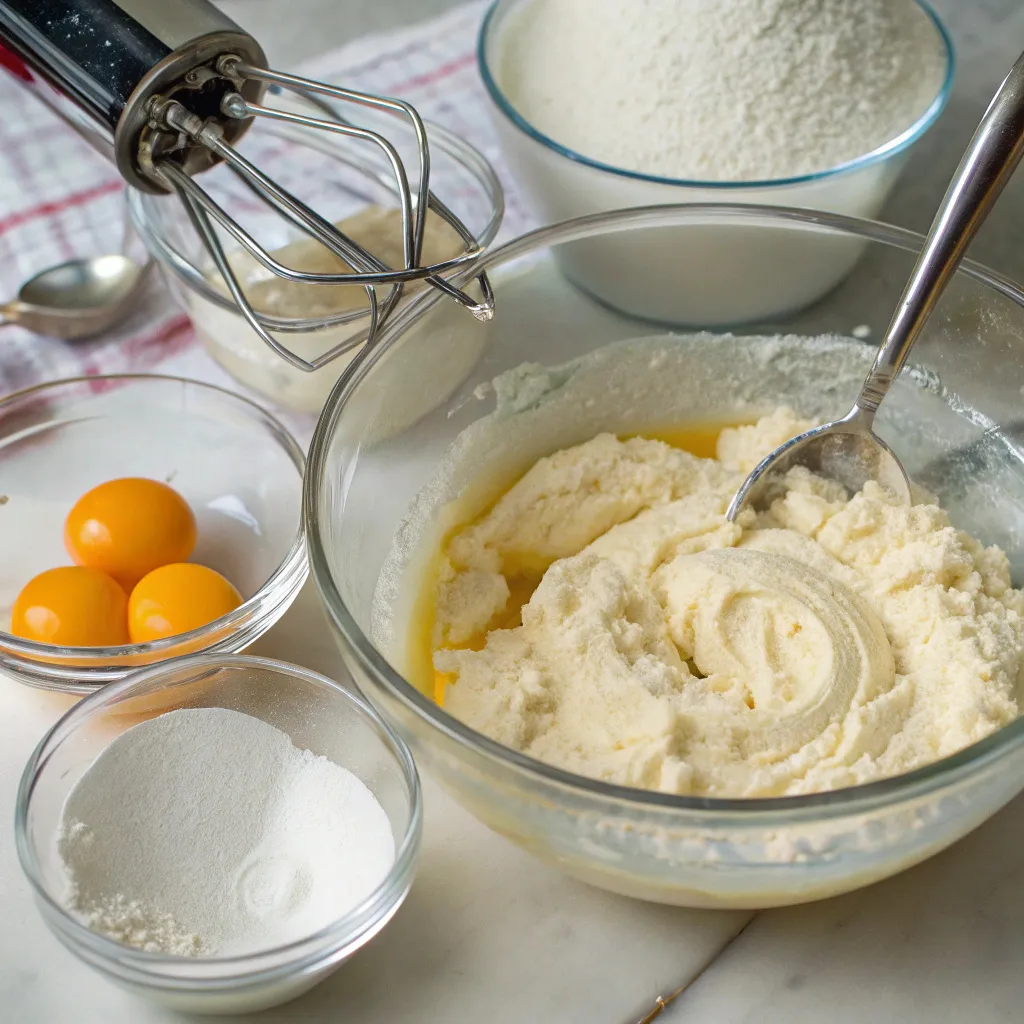 Square Slice of Vanilla Sheet Cake