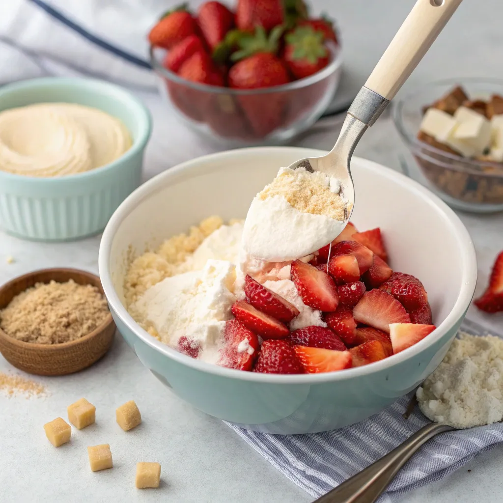 strawberry cheesecake bars