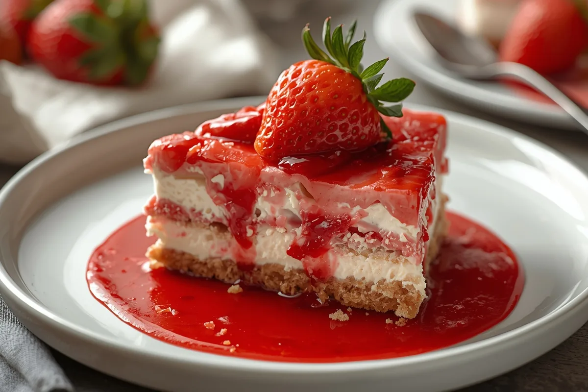 Strawberry Cream Cheese Cake